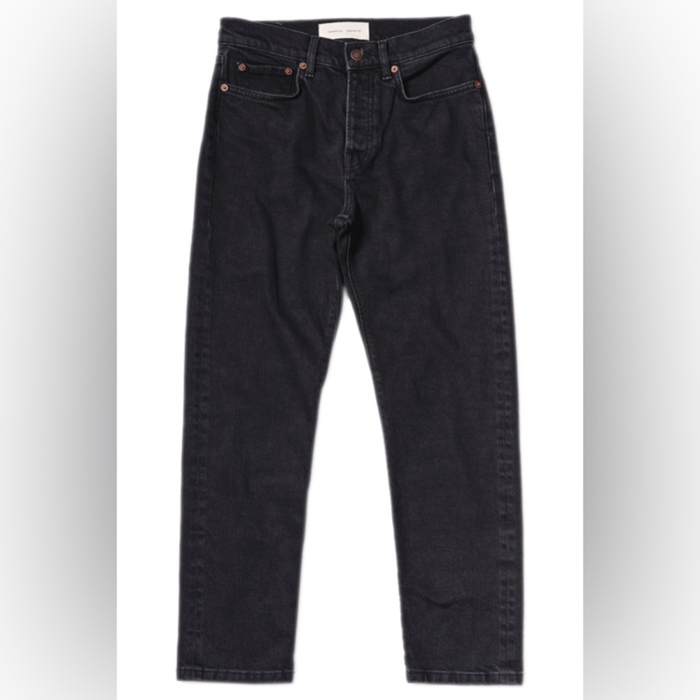 NWOT black straight leg jeans